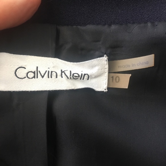 CALVIN KLEIN NAVY DRESS - Picture 5 of 5